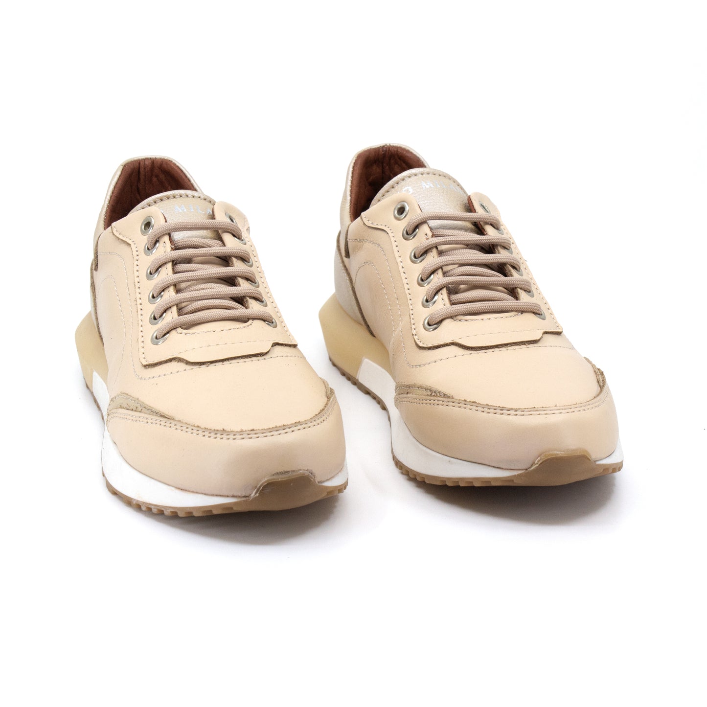 Zapatilla Lucia Nude Blanco Combinado