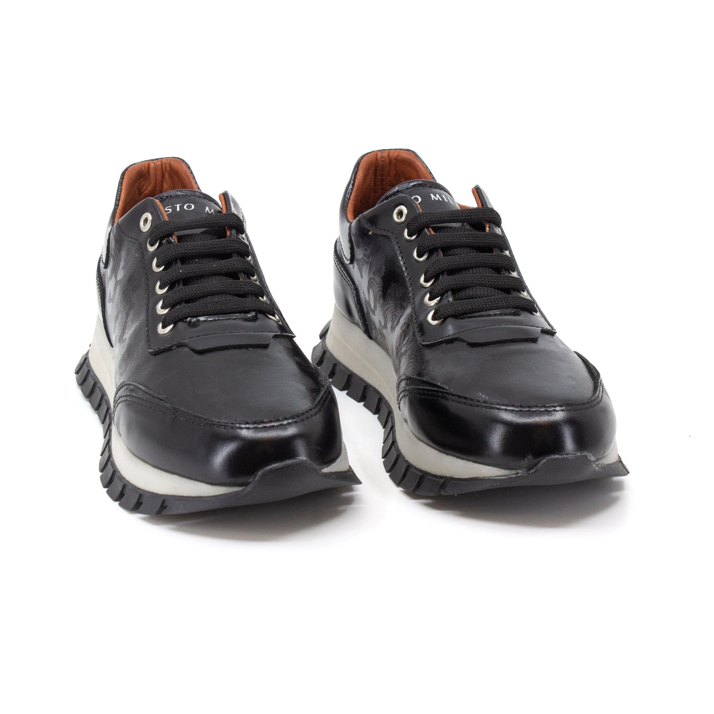 Zapatilla Lucia Negro Combinado