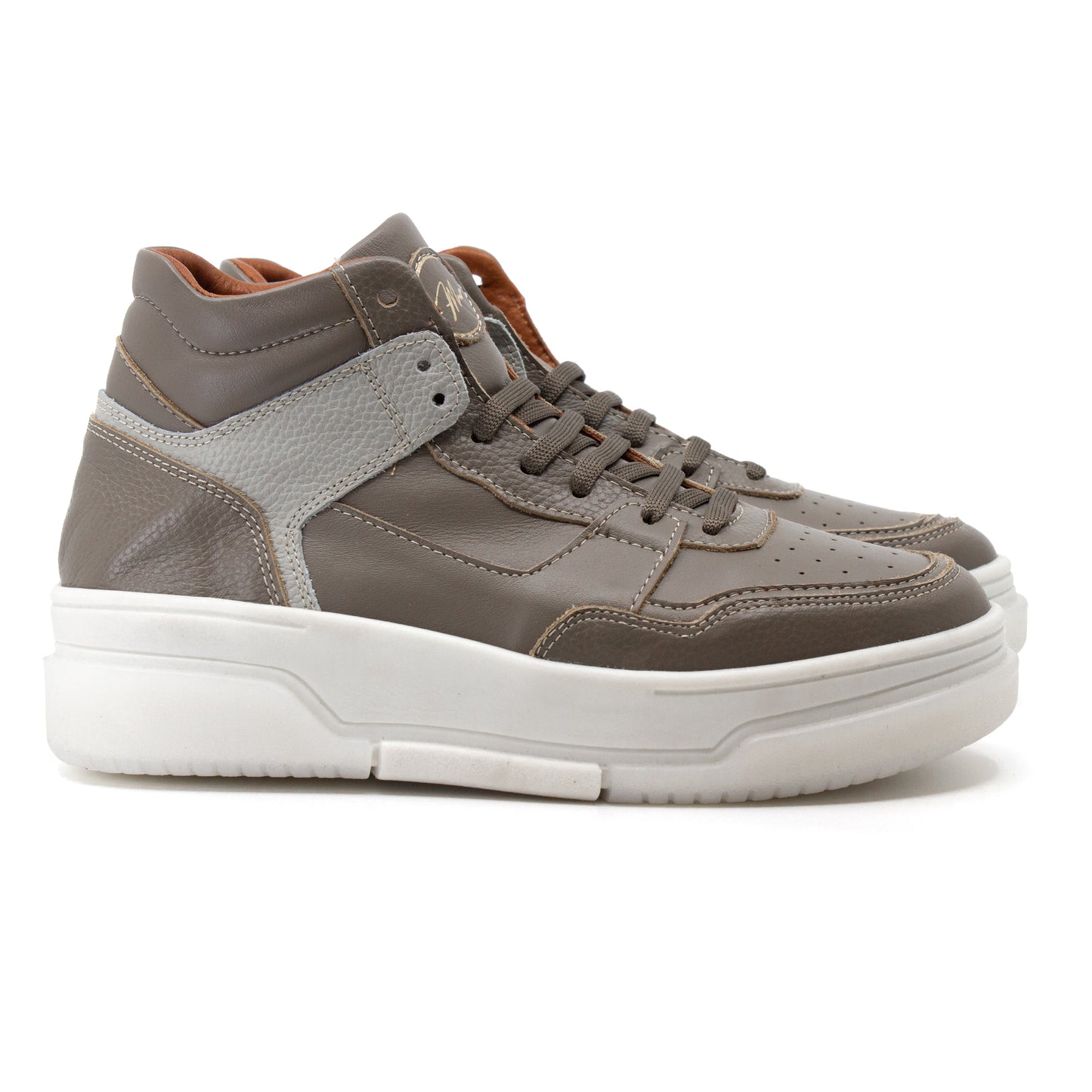 Zapatilla Josefina Gris Combinado