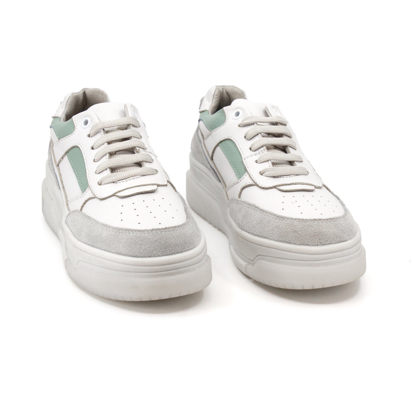 Zapatilla Camila Blanco Celeste
