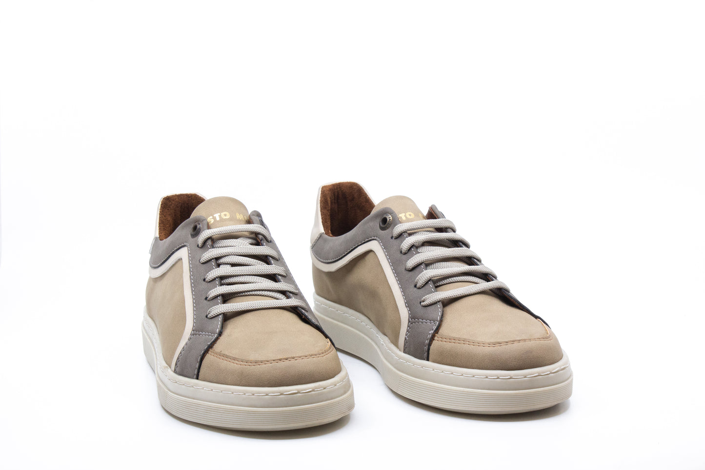 Zapatilla Gregorio Combinado Beige