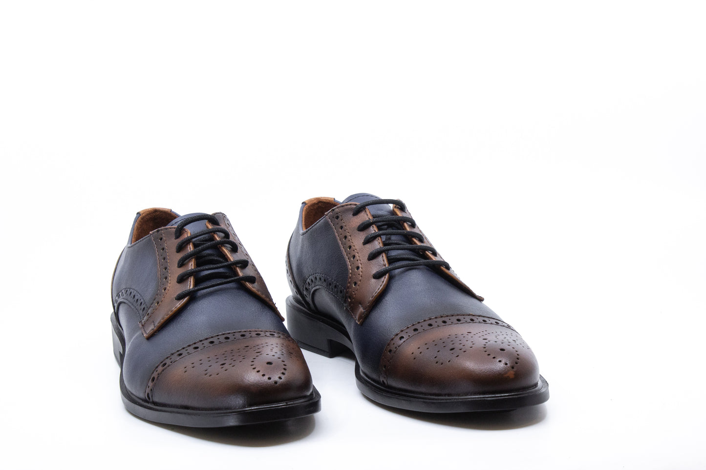 Zapato Fernando Azul Combinado
