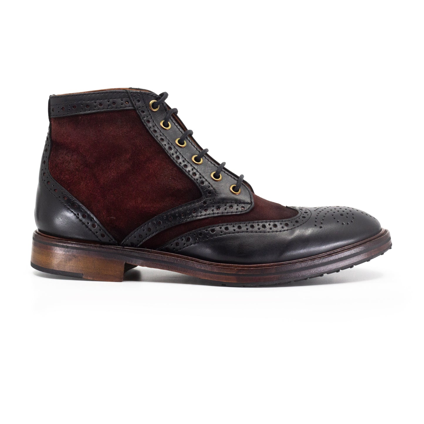 Borcego Marcus Negro/Bordo
