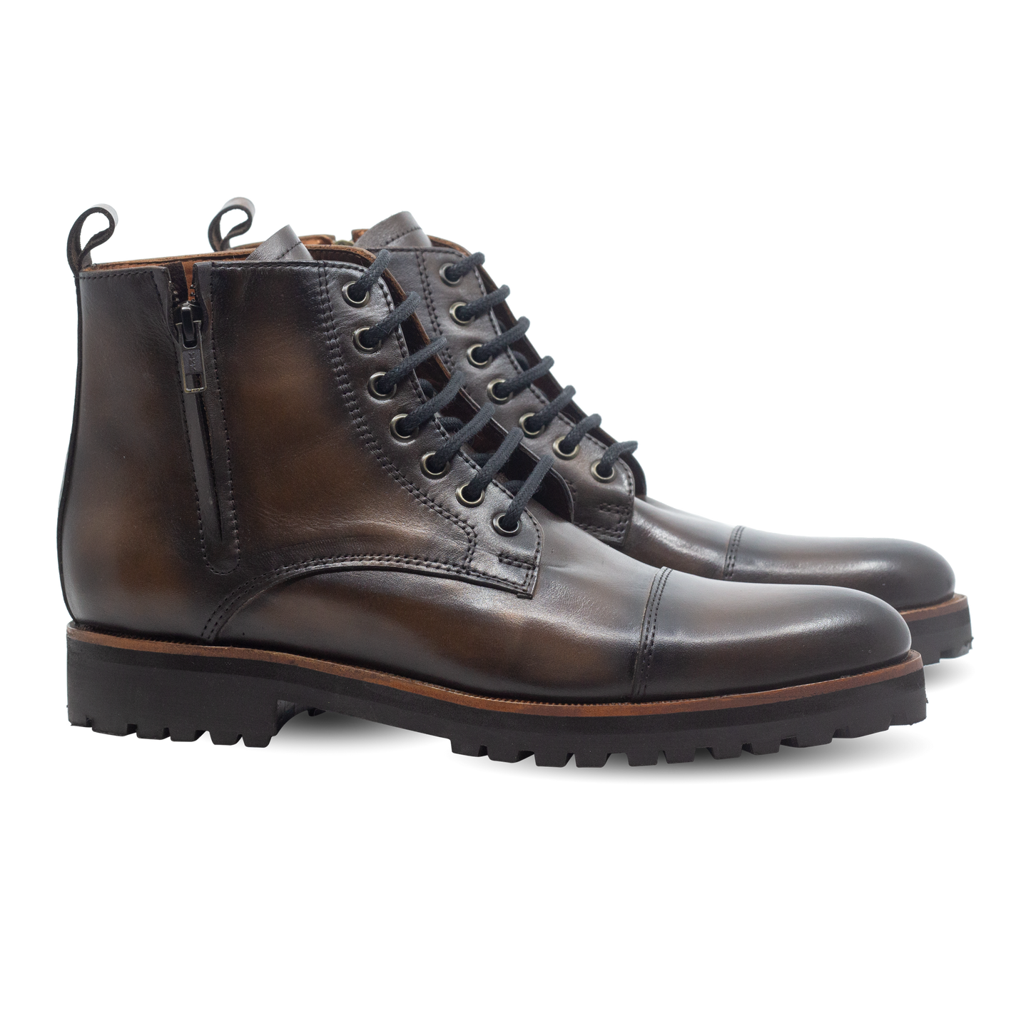 Borcego Novara Marrón Oscuro