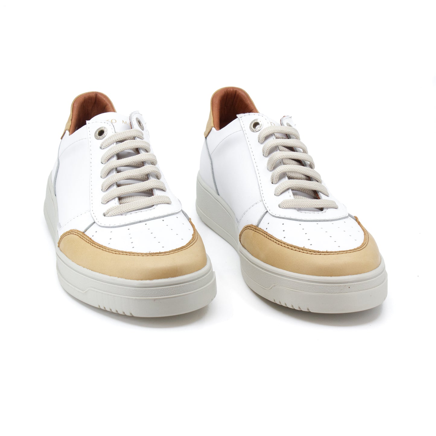 Zapatilla Lean Blanco Beige