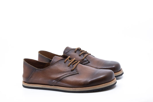 Zapato Barefoot Acordonado Suela